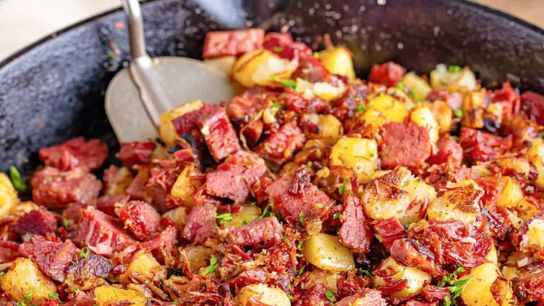 National Corned Beef Hash Day Celebrates Tradition  (Live in New Hampshire). Photo by Country Cook